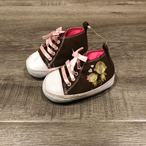 Carter's Child of Mine Girl's Monkey Sneakers